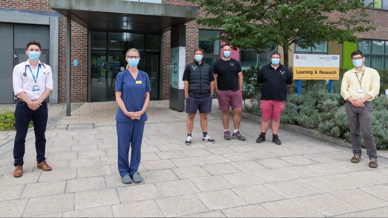 Jolly Hog Brothers at Southmead Hospital